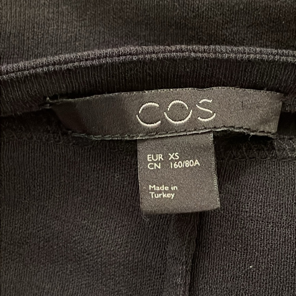 COS Cowl Neck Cotton Dress - Picture 7 of 10